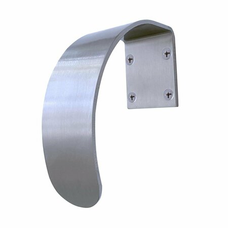 PERFECTPATIO 2 in. Stainless Steel Door Pull, Satin Silver PE2740684